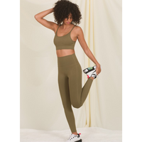 Lila - Athletic Cami and Leggings 2-Piece Workout Set